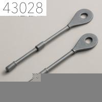 Анкерная тяга с кованной проушиной АТ1 исп. 1 16х14,701х13,835х13,546 мм 09Г2С ГОСТ 23118-99