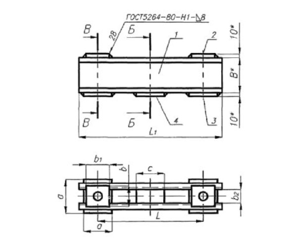ОСТ 24.125.124-01 Балка опорная для пружин в Краснодаре