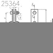 Блок хомутовый 219 мм ОСТ 24.125.113-01 углер.