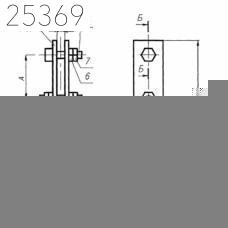 Блок хомутовый 426 мм ОСТ 24.125.113-01 углер.