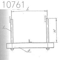 Траверса металлическая подвесная 16 мм 0312.47.00.000-96 СБ