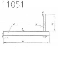 Подвеска траверсы-балки 16 мм 0312.51.00.000-22 СБ