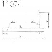 Подвеска траверсы-балки 16 мм 0312.51.00.000-25 СБ