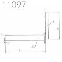 Подвеска траверсы-балки 75 мм 0312.52.00.000-22 СБ