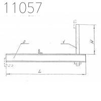 Подвеска траверсы-балки 16 мм 0312.51.00.000-28 СБ