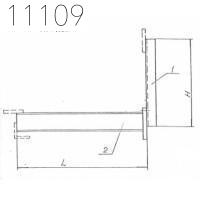 Подвеска траверсы-балки 75 мм 0312.52.00.000-24 СБ