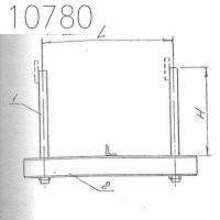 Траверса металлическая подвесная 18 мм 0312.47.00.000-105 СБ