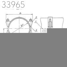 Опора скользящая бугельная 1020 мм 203 кг ТС-627.00.000-74