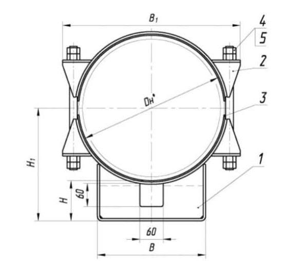 Опора скользящая диэлектрическая ТПР.05.19(2).00.000 в Краснодаре