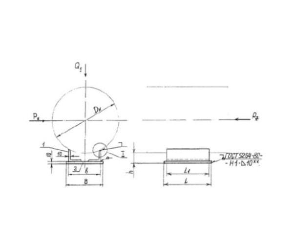 Опоры УП ОСТ 36-146-88 уголковые приварные в Краснодаре