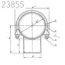 Опора скользящая диэлектрическая Т.17.08 273 мм