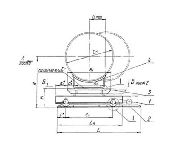 ТС-628.00.000 Опора катковая двухъярусная в Краснодаре