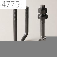 Фундаментный болт изогнутый 1.1 М12х1000 мм 09Г2С ГОСТ 24379.1-2012