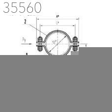 Хомутовые направляющие опоры 108х180 мм СТО 79814898 131-2009