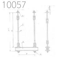 Подвеска с двумя тягами 133 мм 0312.03.00.000-01 СБ