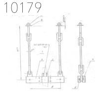 Подвеска с двумя тягами 76 мм 0312.07.00.000-01 СБ