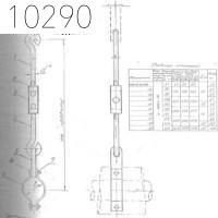 Крепление одной трубы на подвеске DN 159 Pmax 546 200°C 0312.18.00.000-05 СБ