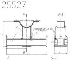 Корпус на опорной балке с проушинами 159 мм ОСТ 24.125.119-01 углер.
