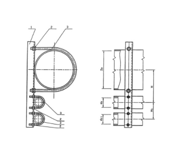 УКГ 14.00 крепления газопроводов в Краснодаре