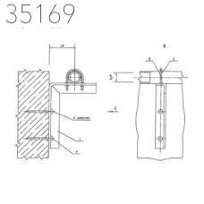 Крепление газопровода 40 мм УКГ 15.00-04 СБ