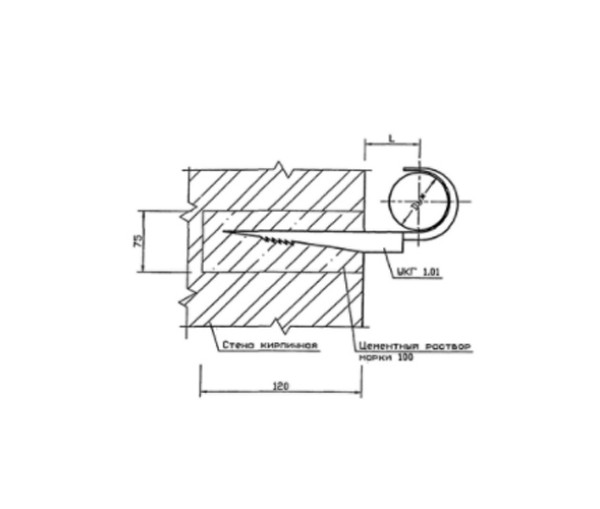 УКГ 1.00 крепления газопроводов в Краснодаре
