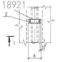 Крепления трубопроводов КПМ1-80-36 Т-ММ-08-2009-16