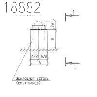 Крепления трубопроводов КП2-20-84 150 мм Т-ММ-08-2009-25