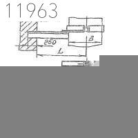 Кронштейн 2КВВ-63 1000 мм