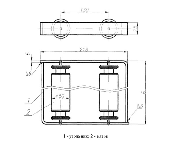 ОСТ 24.125.161-01 Обоймы катковые для опор трубопроводов в Краснодаре