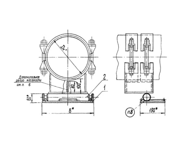 ОСТ 34 269-75 Блоки однокатковых опор в Краснодаре
