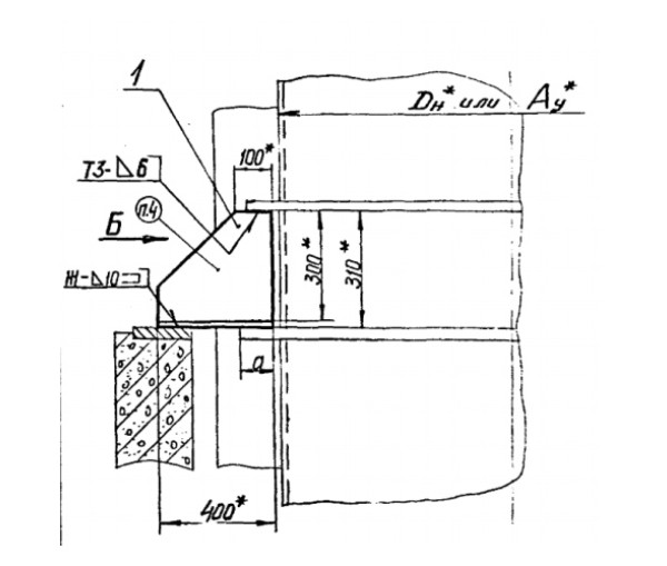 Л8-138.000 Опора неподвижная для вертикальных коробов в Краснодаре
