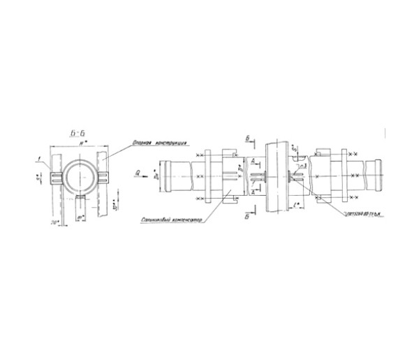 ТС-665.00.00 Опора неподвижная двухупорная в Краснодаре