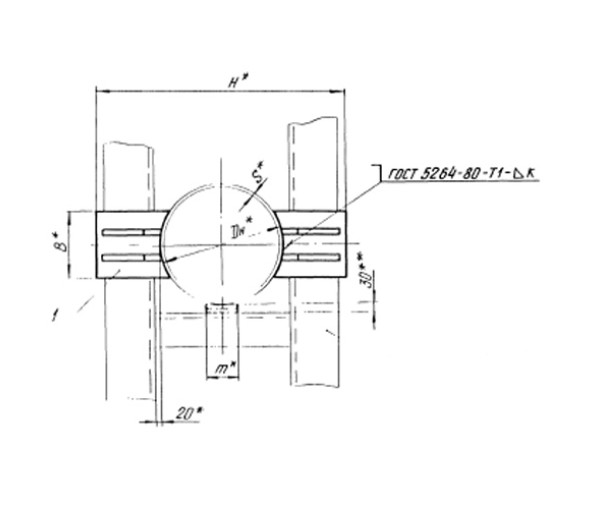 ТС-660.00.00 Опора неподвижная двухупорная в Краснодаре
