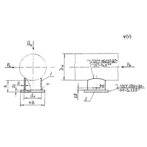 ОСТ 36-146-88 опоры стальных технологических трубопроводов
