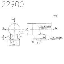 Опора вертикальных трубопроводов тип 108-ВП-А2 ОСТ 36-146-88