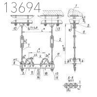 Опора А14Б 319.000-11 СБ 90 мм