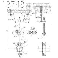 Опора А14Б 322.000-25 СБ 110 мм