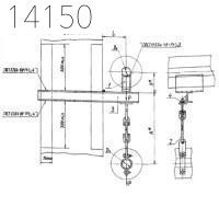 Опора А14Б 372.000-41 СБ 1030 мм