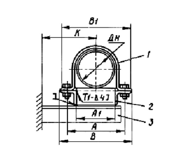 ОП-2 Опора однорядная с прерывистым основанием в Краснодаре