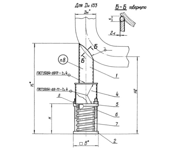 ОСТ 34 268-75 Опоры пружинные крутоизогнутых отводов в Краснодаре
