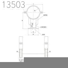 Опоры трубопроводов SFS 5377 200 мм