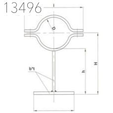 Опоры трубопроводов SFS 5376 40 мм
