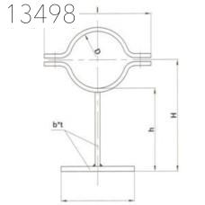 Опоры трубопроводов SFS 5376 65 мм