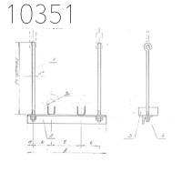 Подвеска двух труб с изоляцией 273 мм 0312.21.00.000-24 СБ