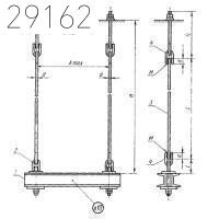 Подвески для горизонтальных трубопроводов ПГ2ш-480х730 ГОСТ 16127-78