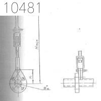 Подвеска под арматуру приварная 38 мм 0312.28.00.000-01 СБ