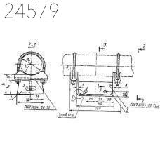 Опора подвижная ОПХ1-100.48 ОСТ 36-94-83