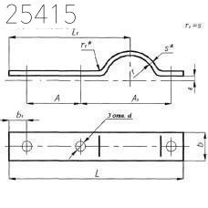 Полухомут 57 мм ОСТ 24.125.114-01 хром.