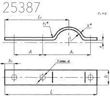 Полухомут 426х80 мм ОСТ 24.125.114-01 хром.