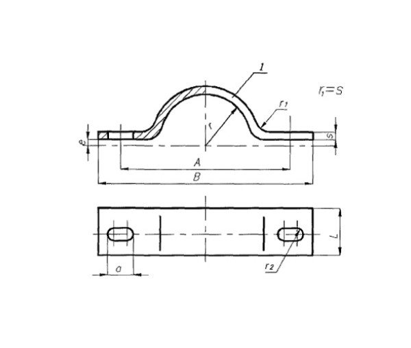 ОСТ 24.125.120-01 Полухомут для хомутовых опор в Краснодаре